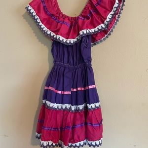 Girls Mexican dress